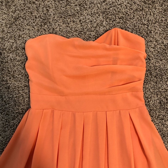 Formal Strapless Mini Dress - Picture 3 of 9